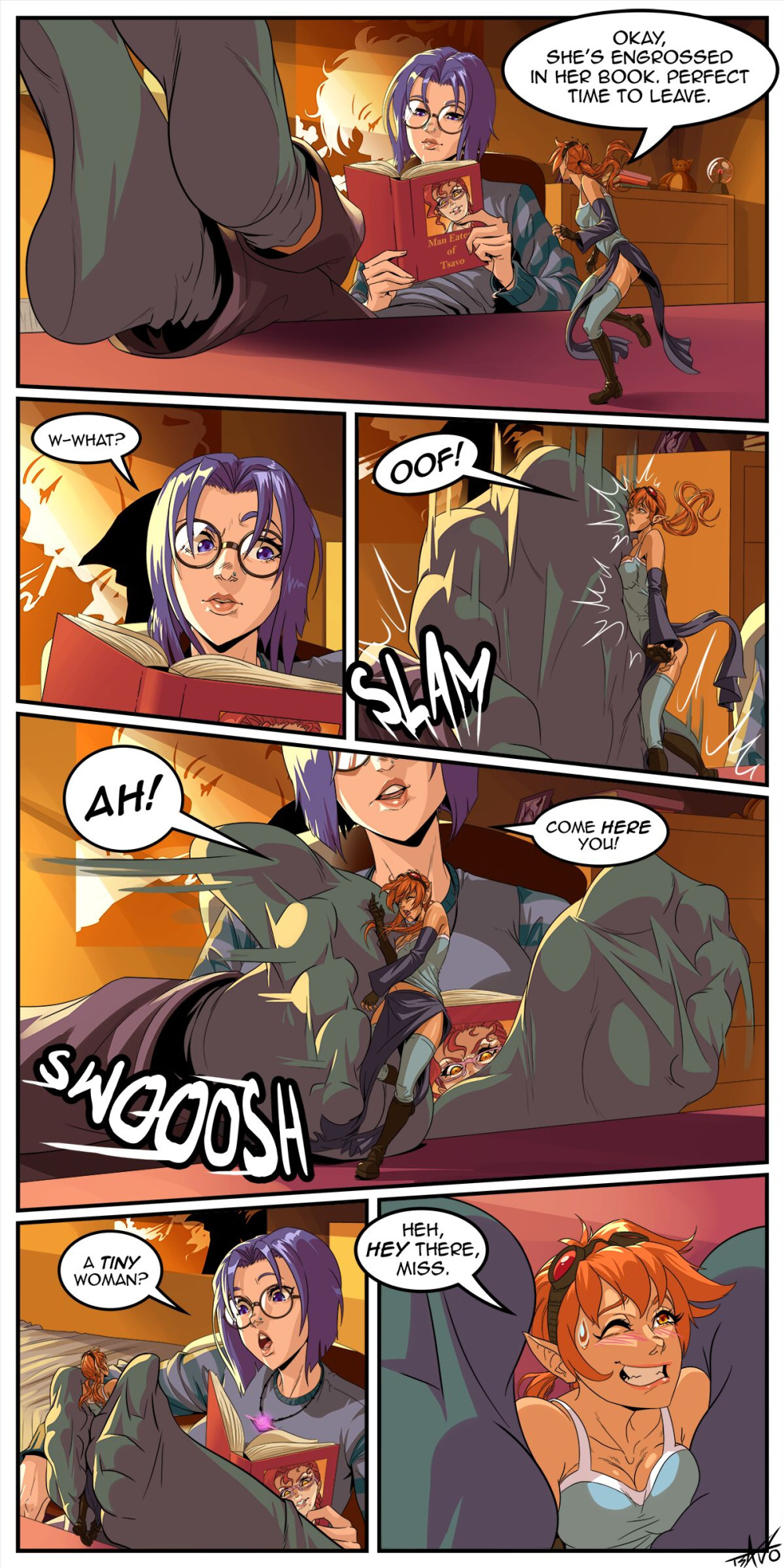 [Tsavo] Elizabeth Gets her Brainfood