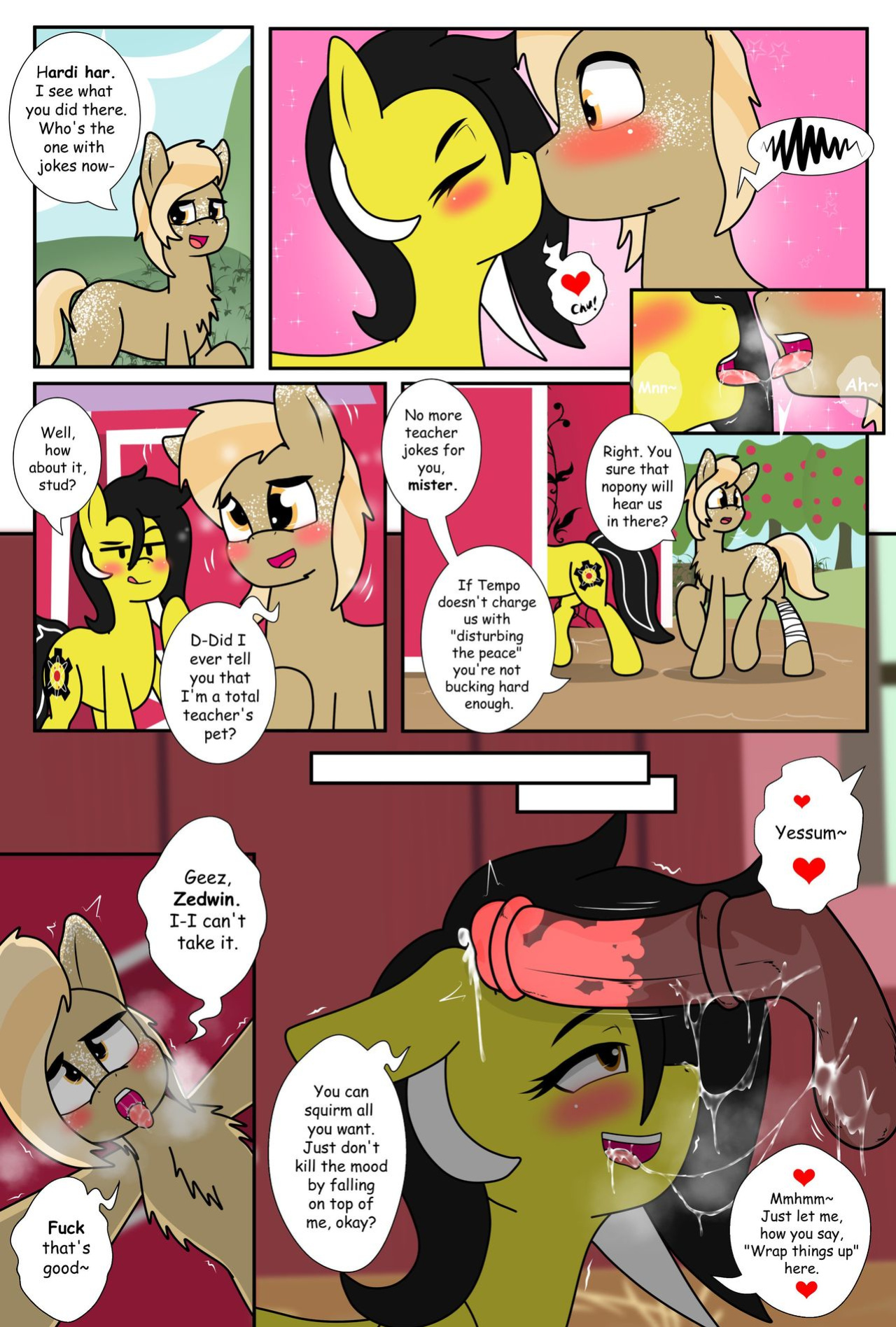 [Takaneko13] Barn Date (My Little Pony Friendship is Magic)