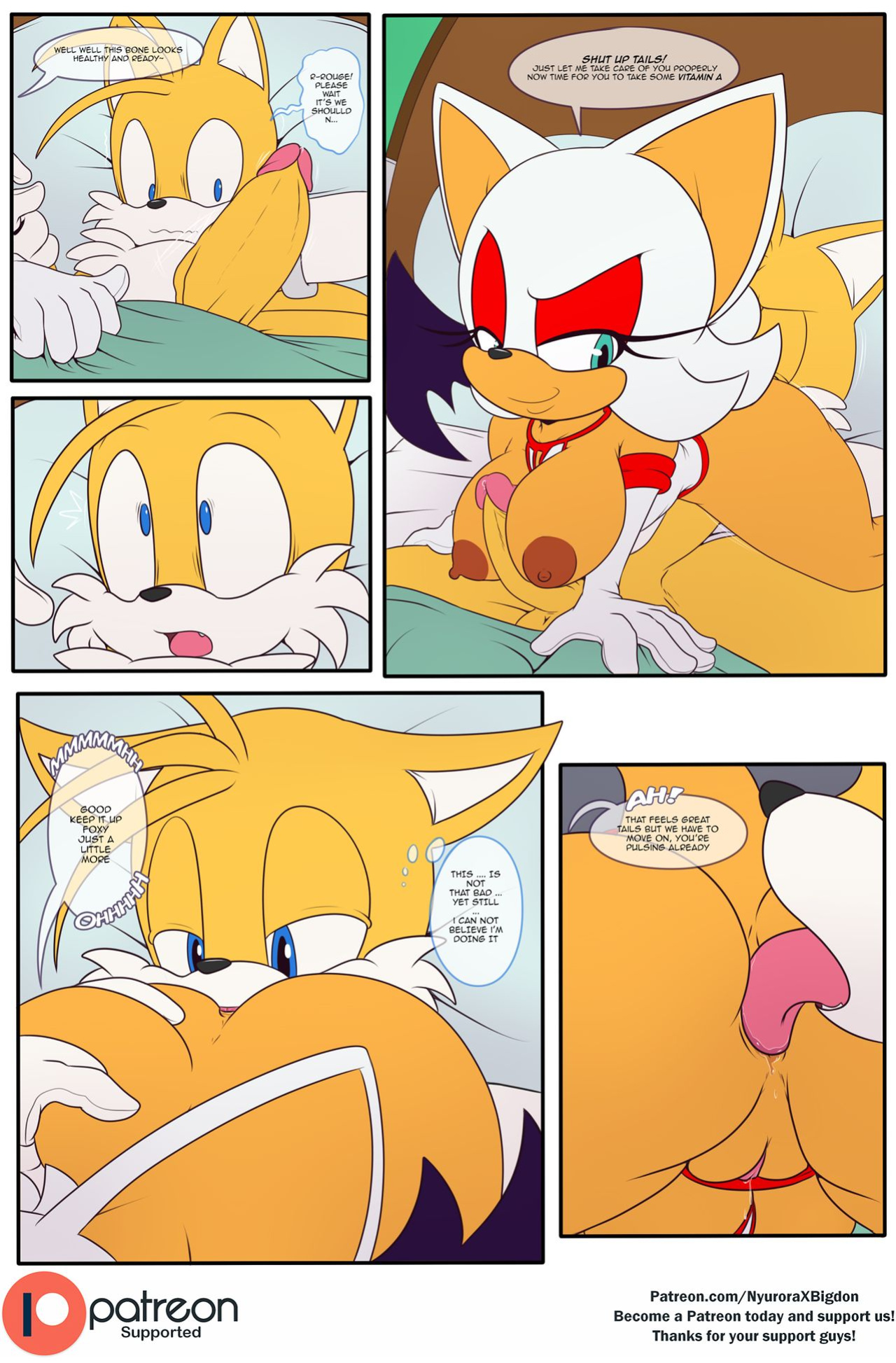 [NyuroraXBigdon] Tail's Treatment