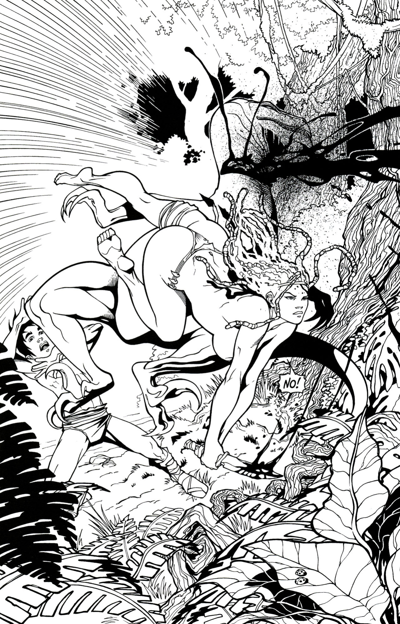 Jungle Fantasy Annual by Al Rio
