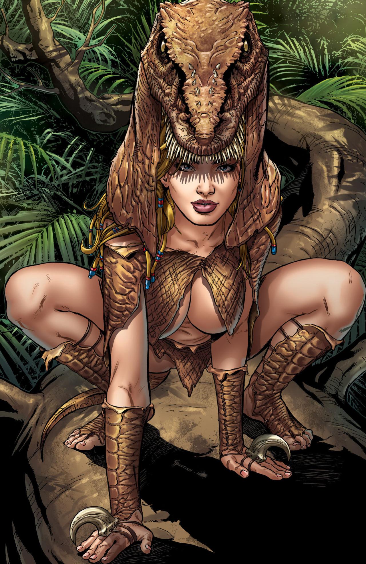 Jungle Fantasy - Ivory 008