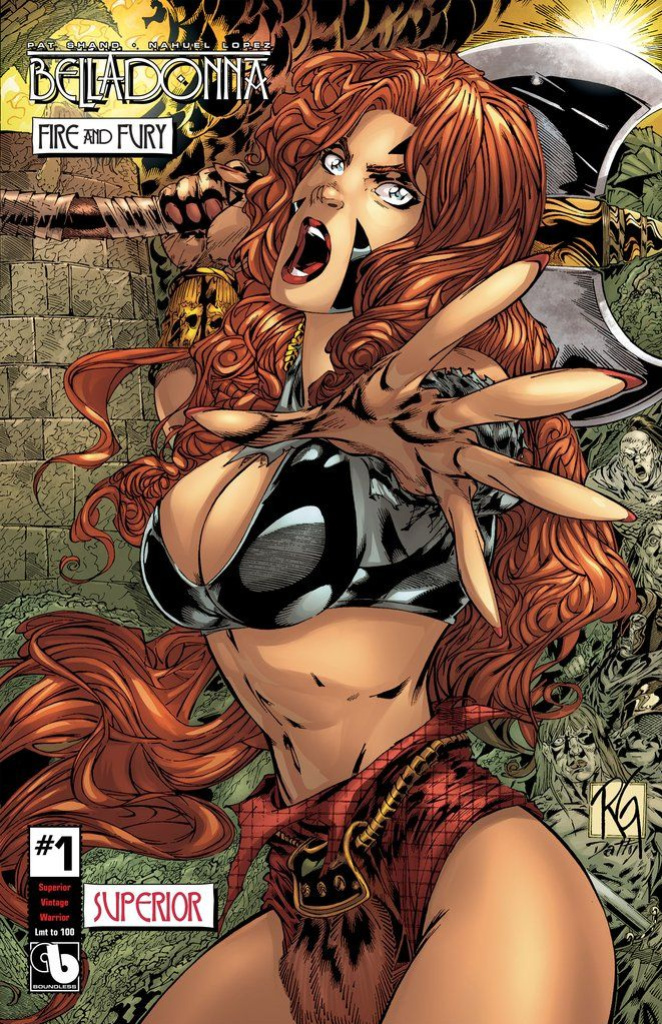 [Boundless] Belladonna: Fire and Fury #1 Superior Variant Covers
