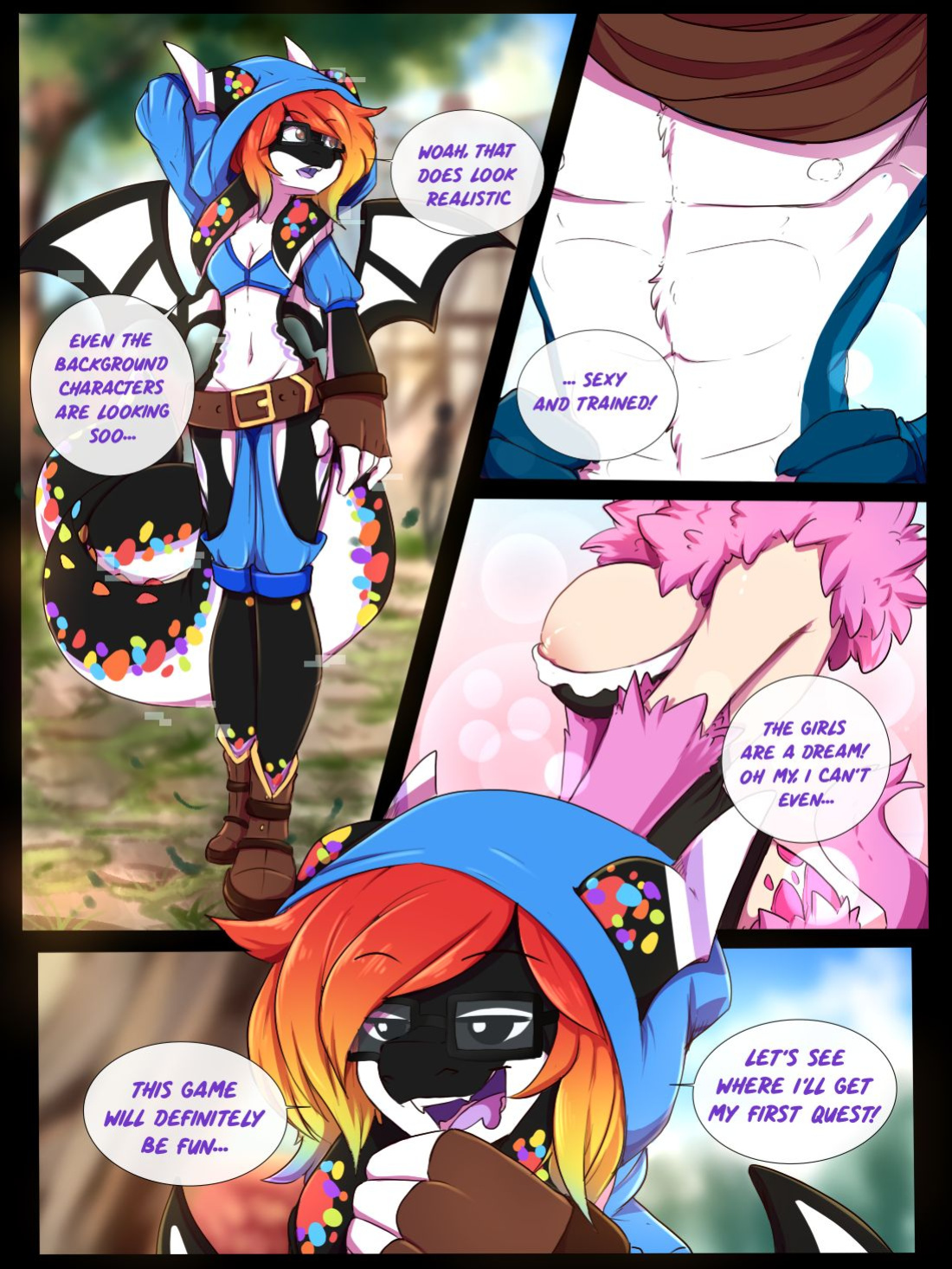 [RainbowScreen] Jojo's Bizzare Sexventure
