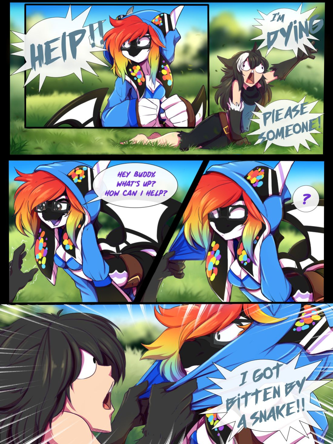 [RainbowScreen] Jojo's Bizzare Sexventure