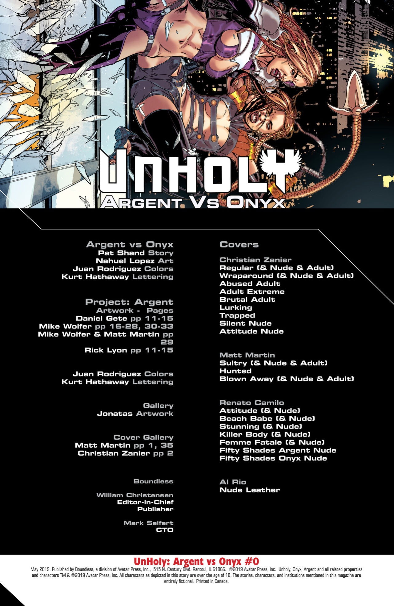 [Boundless] UnHoly: Argent vs Onyx #0