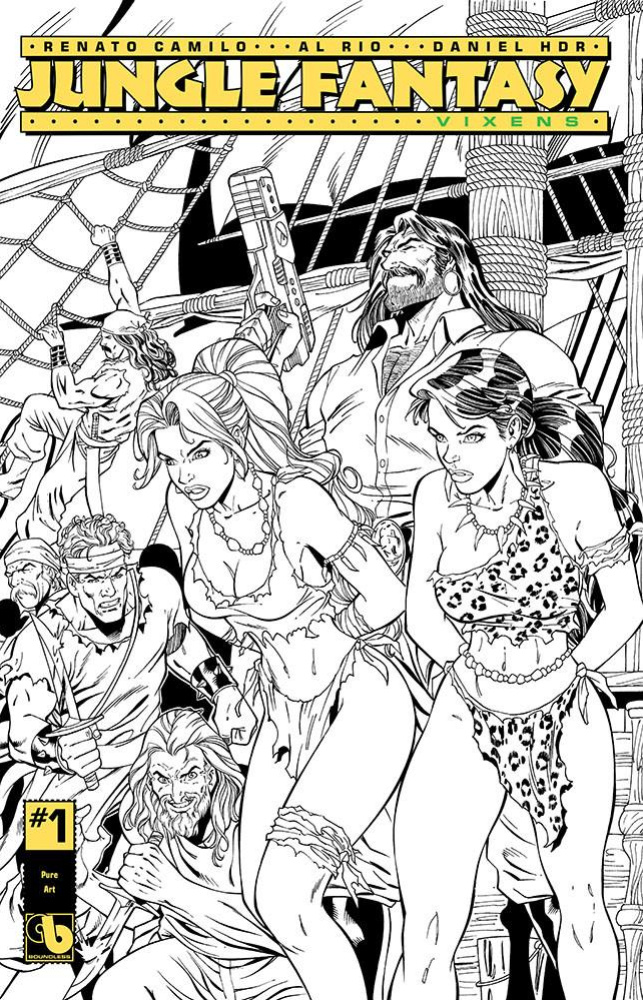 [Boundless] Jungle Fantasy: Vixens #1 Variant Covers