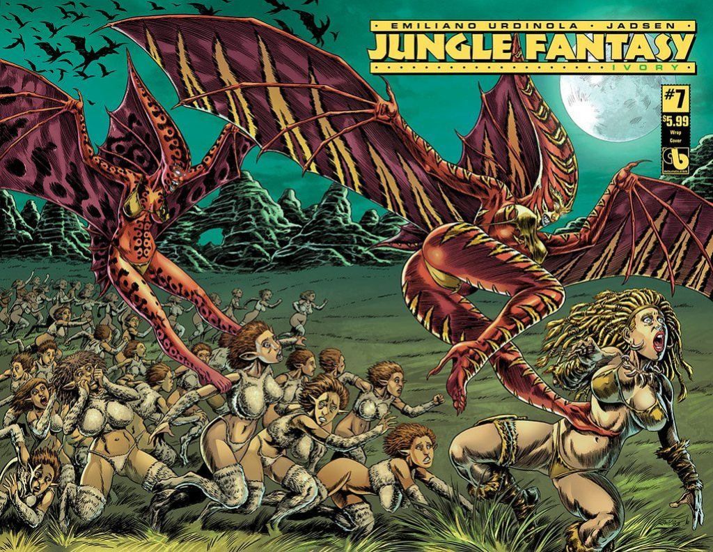 [Boundless] Jungle Fantasy: Ivory #7 Variant Covers