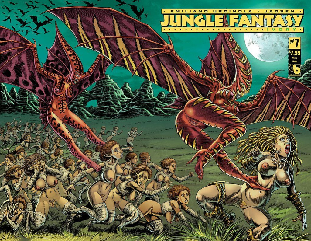 [Boundless] Jungle Fantasy: Ivory #7 Variant Covers