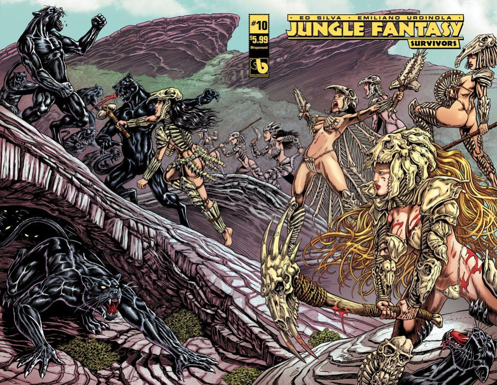 [Boundless] Jungle Fantasy: Survivors #10 Variant Covers