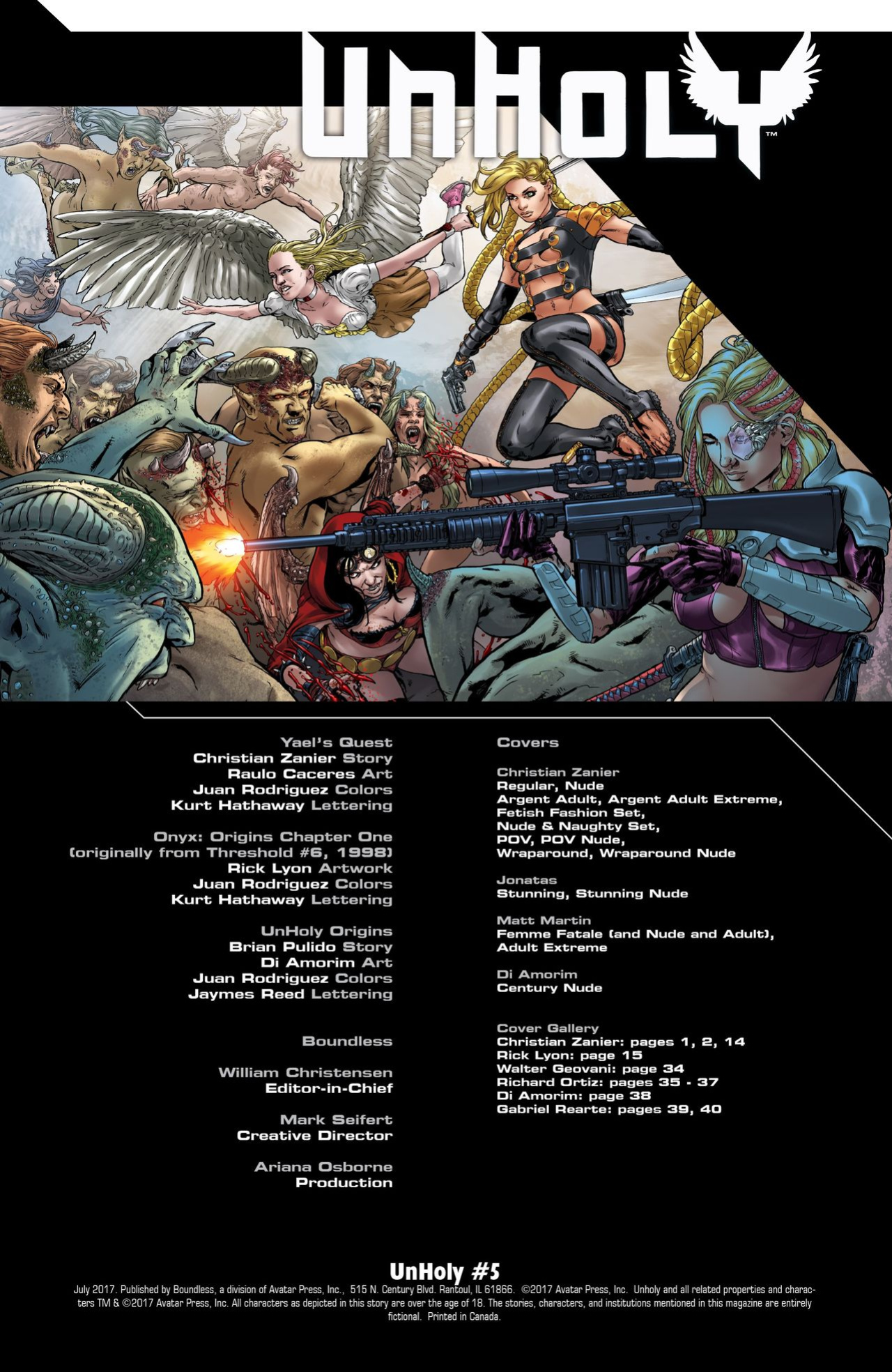 [Boundless] Unholy #5