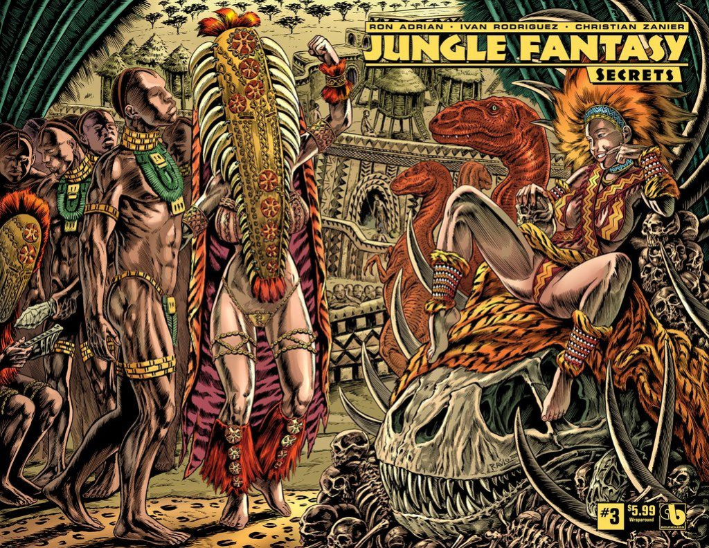 [Boundless] Jungle Fantasy: Secrets #3 Variant Covers