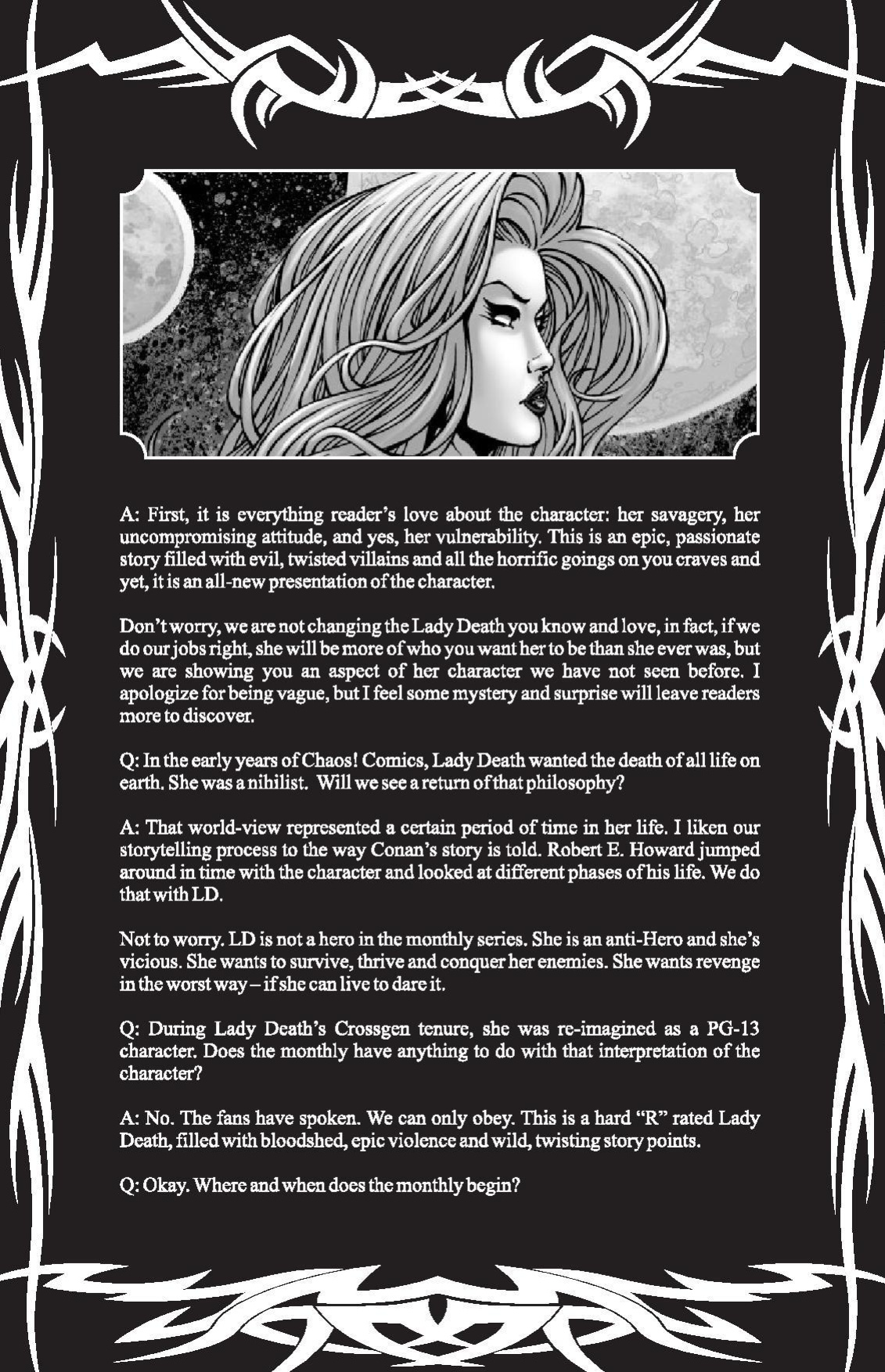 [Boundless] Lady Death - Debut Ashcan