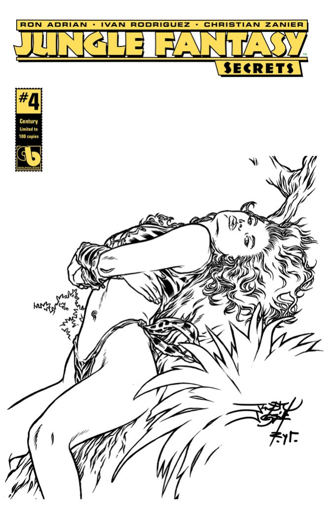 [Boundless] Jungle Fantasy: Secrets #4 Variant Covers