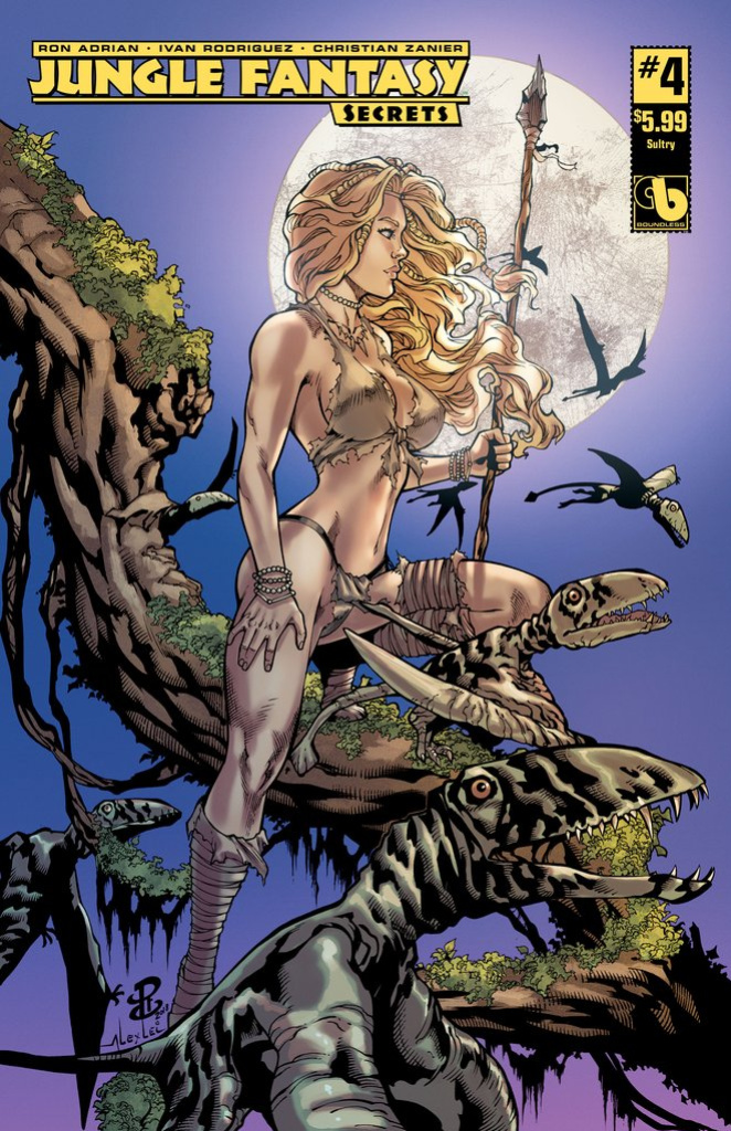 [Boundless] Jungle Fantasy: Secrets #4 Variant Covers
