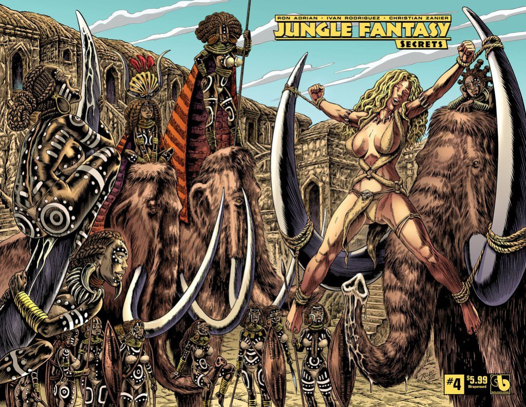 [Boundless] Jungle Fantasy: Secrets #4 Variant Covers