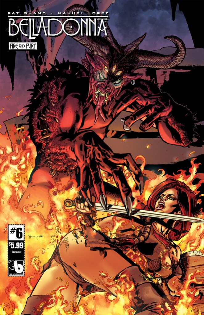 [Boundless] Belladonna: Fire and Fury #6 Variant Covers