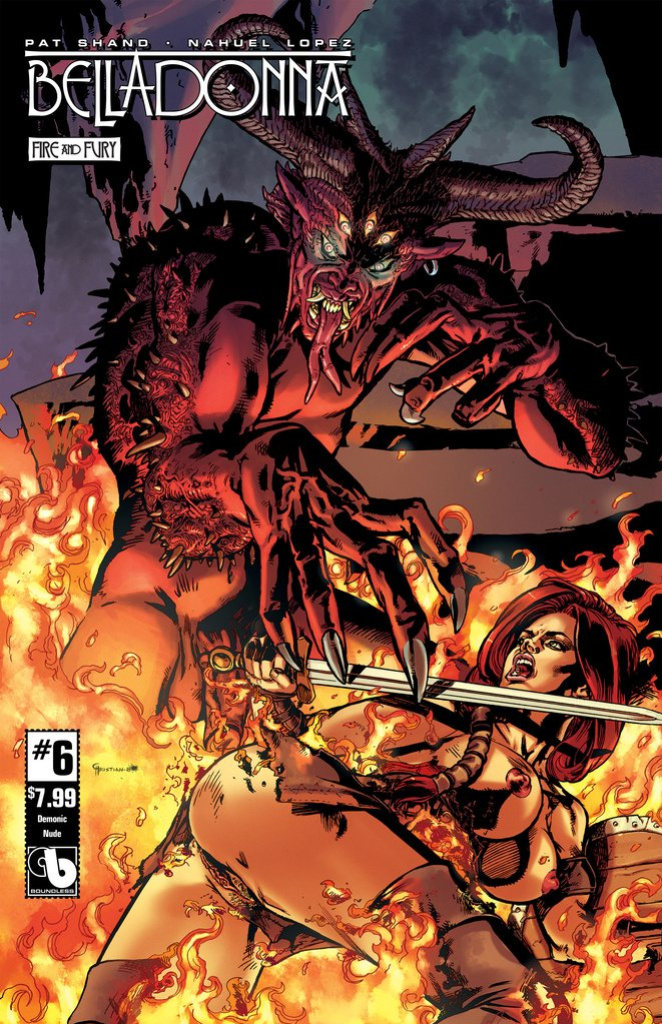 [Boundless] Belladonna: Fire and Fury #6 Variant Covers
