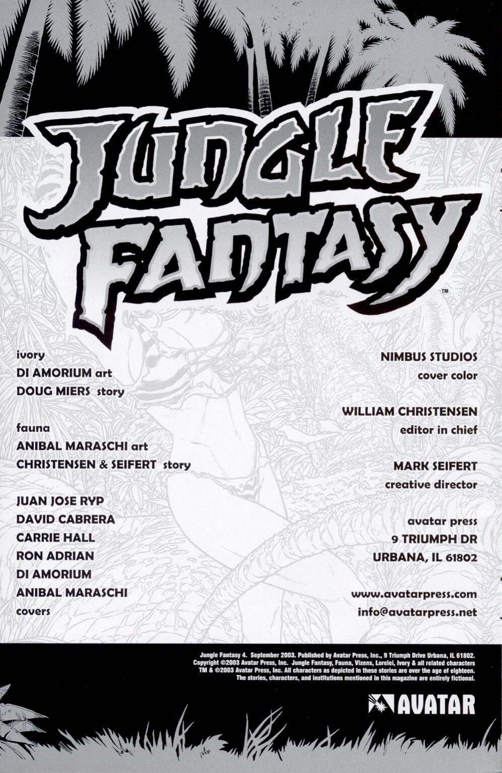 [Anibal Maraschi, Di Amorium] Jungle Fantasy #4