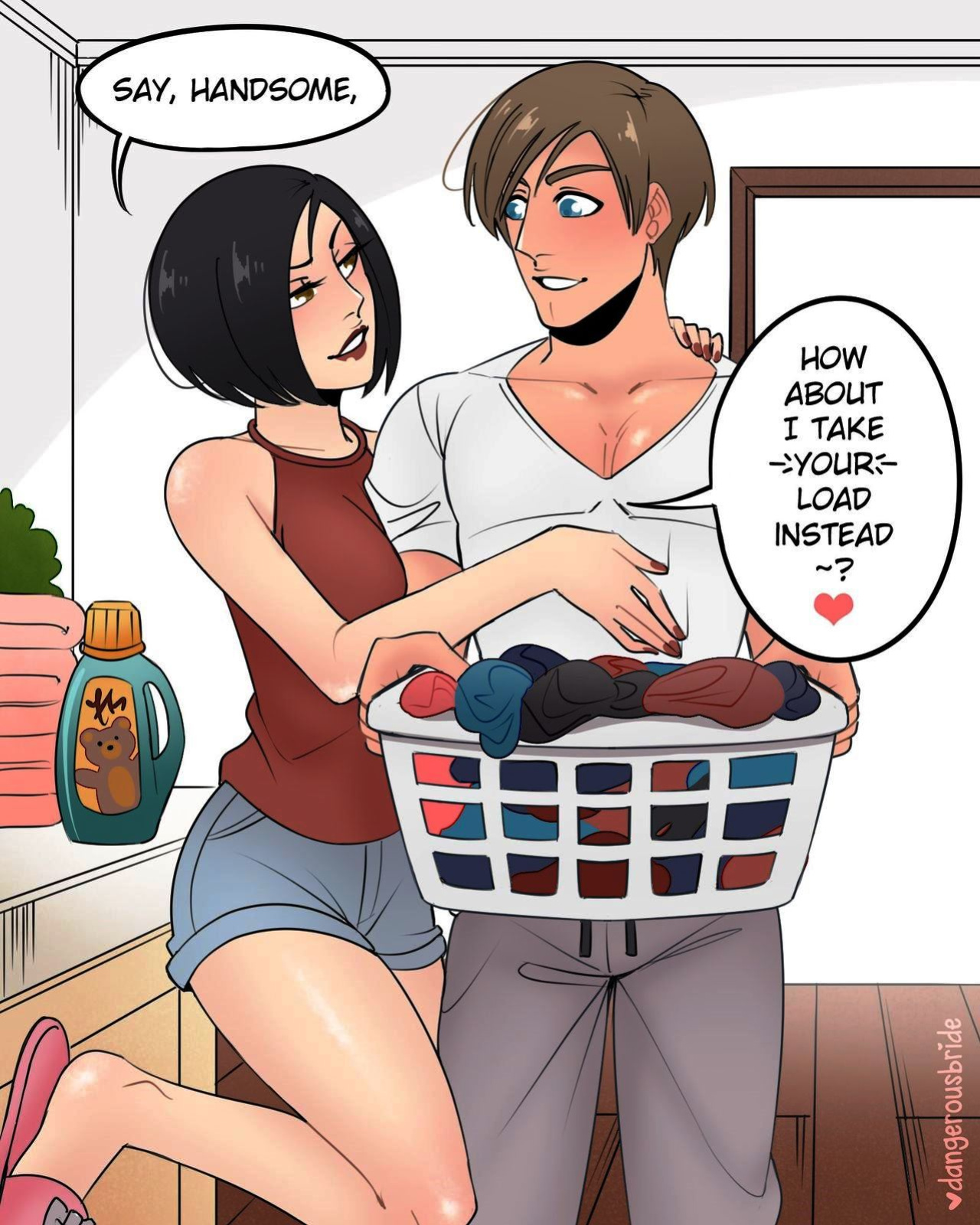 Ada Wong X Leon 3 - Resident Evil