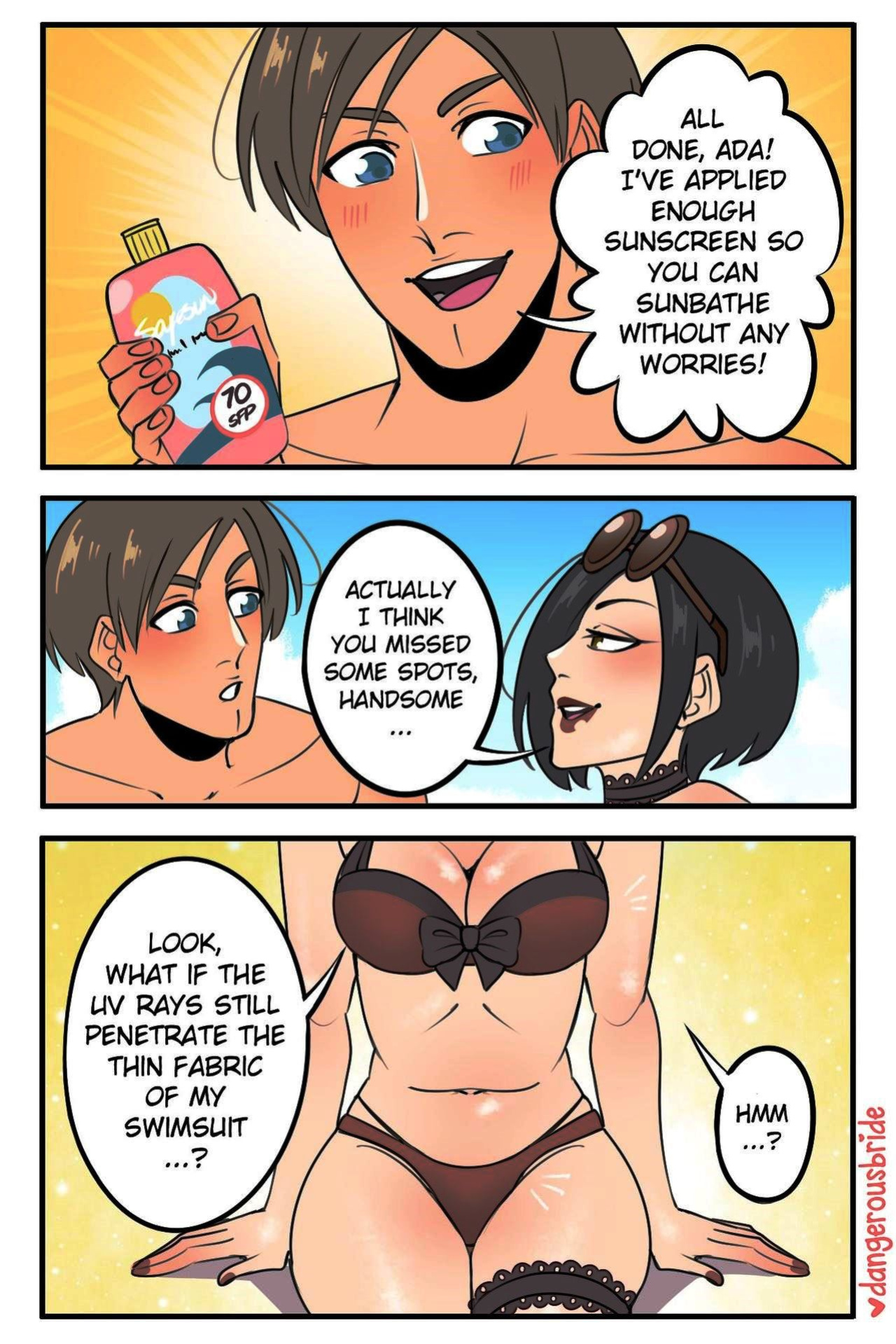 Ada Wong X Leon 3 - Resident Evil