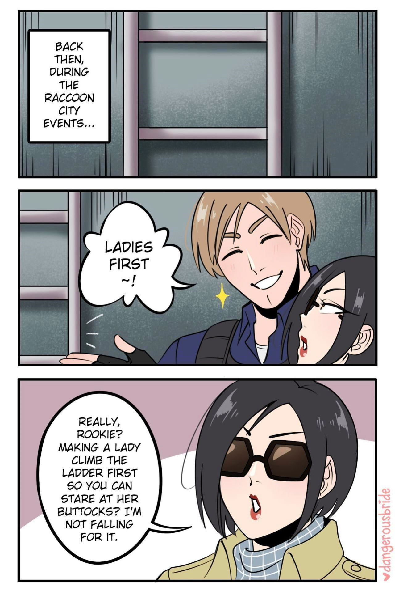 Ada Wong X Leon 3 - Resident Evil
