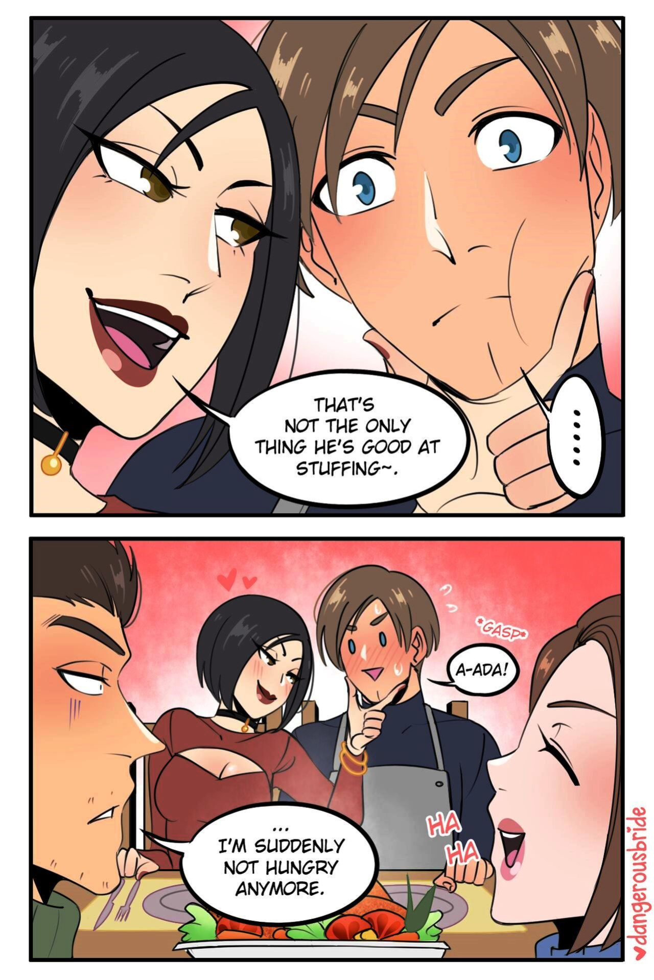 Ada Wong X Leon 3 - Resident Evil