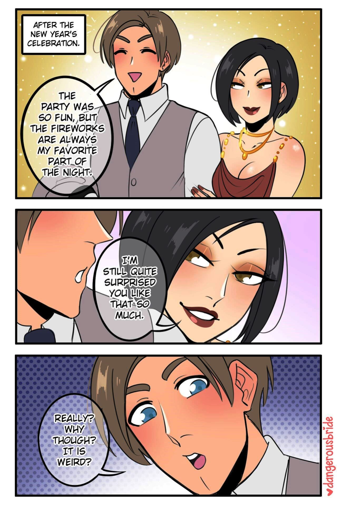 Ada Wong X Leon 3 - Resident Evil