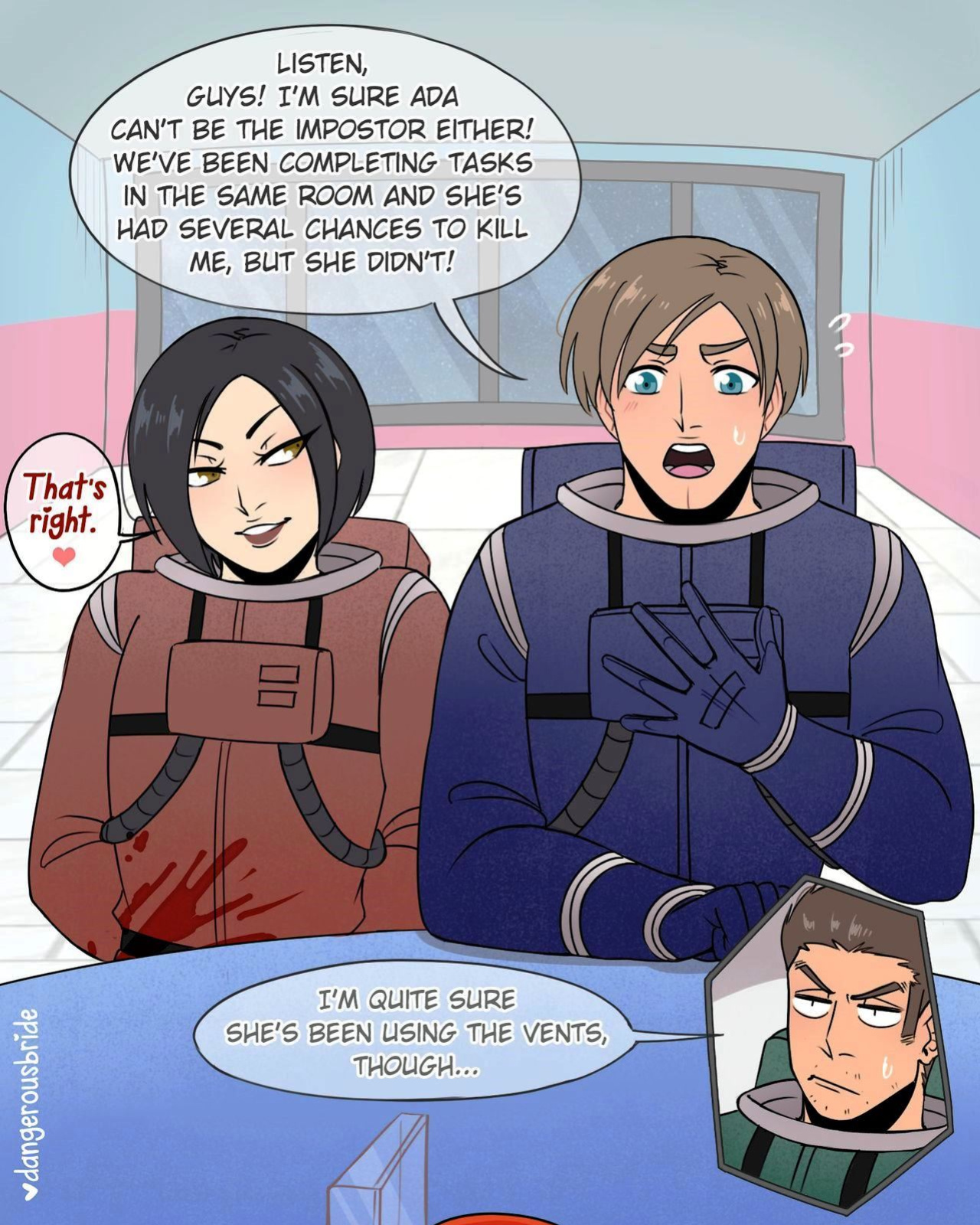Ada Wong X Leon 2 - Resident Evil