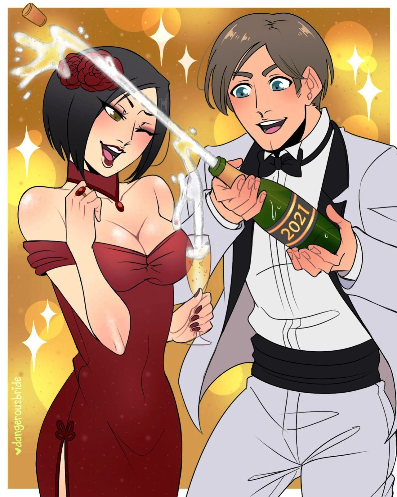 Ada Wong X Leon 2 - Resident Evil