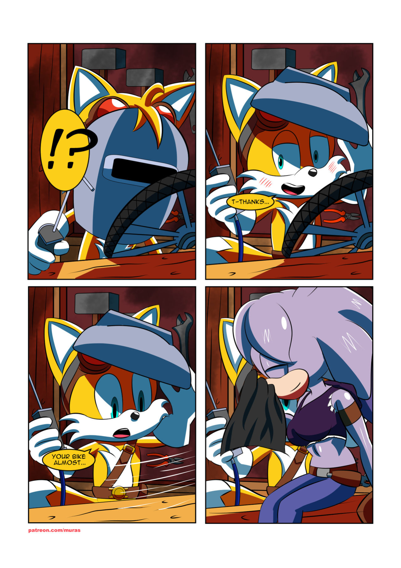 [Murasaki] Handy Foxy (Sonic The Hedgehog)