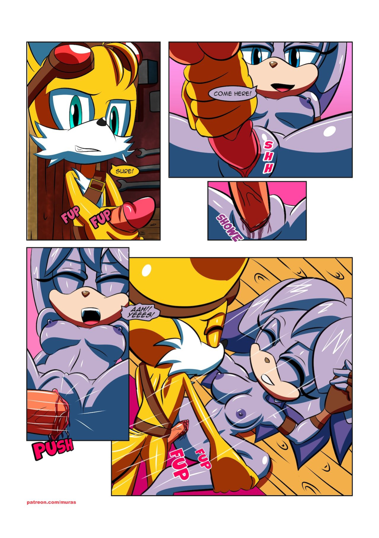 [Murasaki] Handy Foxy (Sonic The Hedgehog)