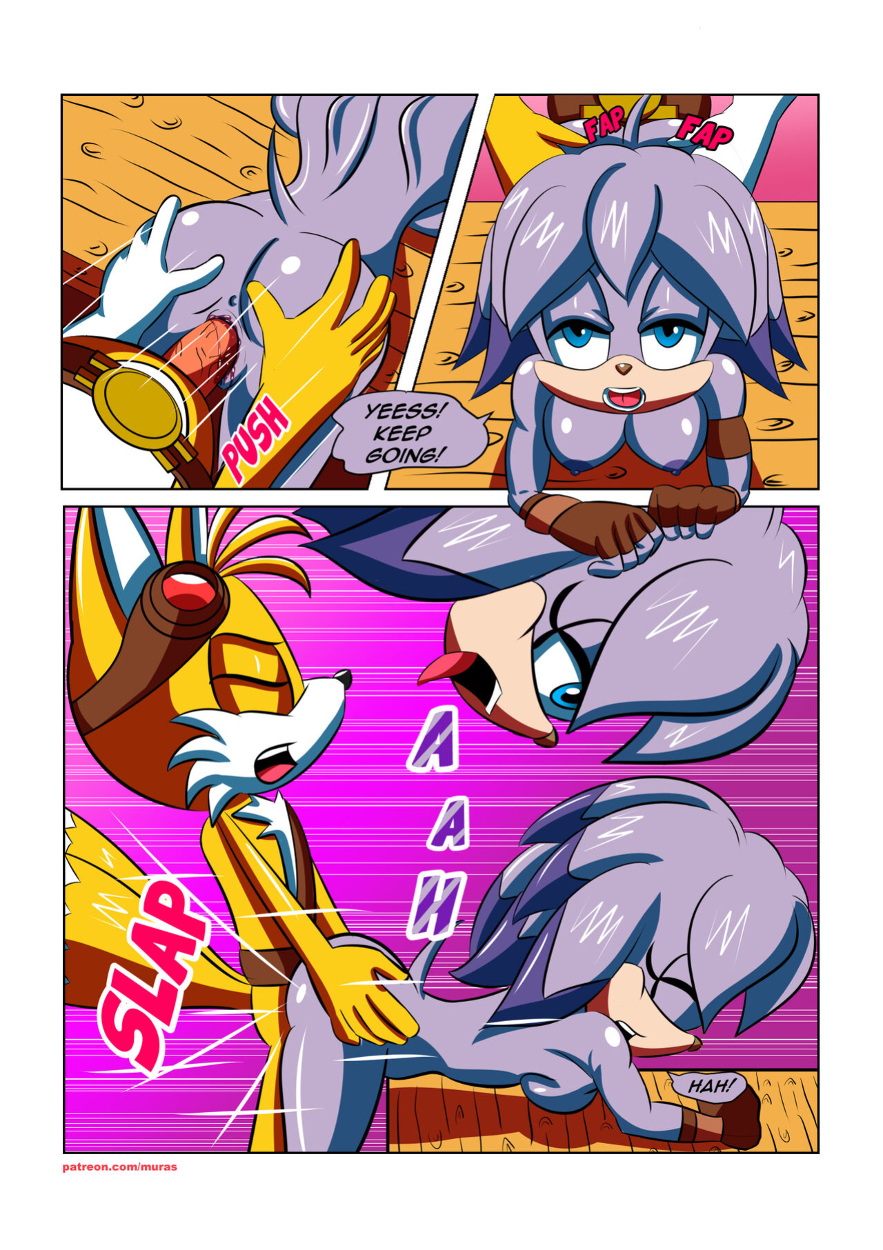 [Murasaki] Handy Foxy (Sonic The Hedgehog)