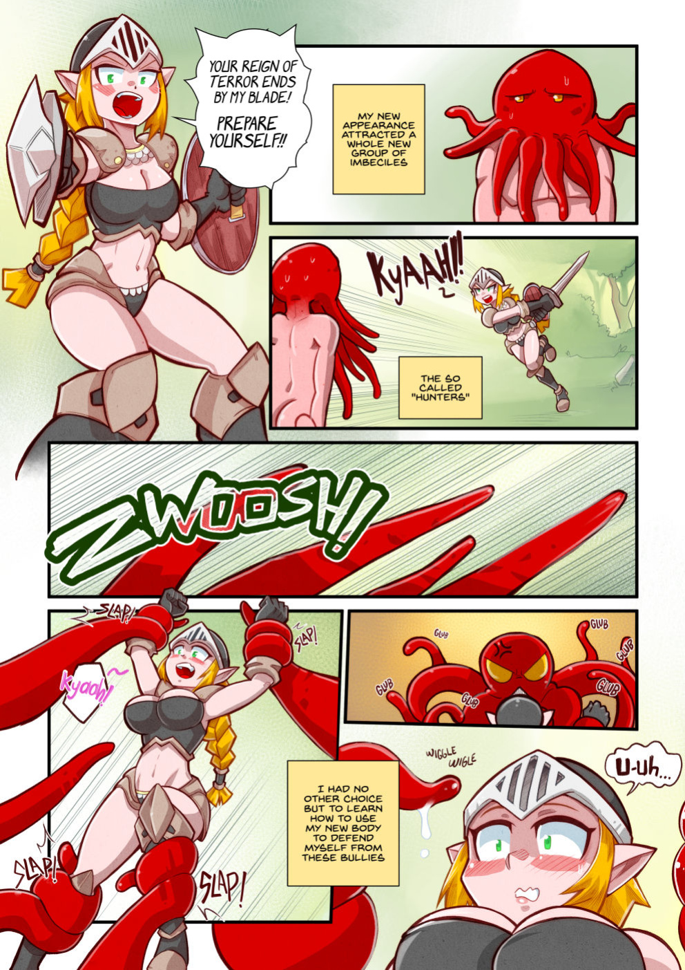 [Mr.E] Life as a Tentacle Monster in Another World