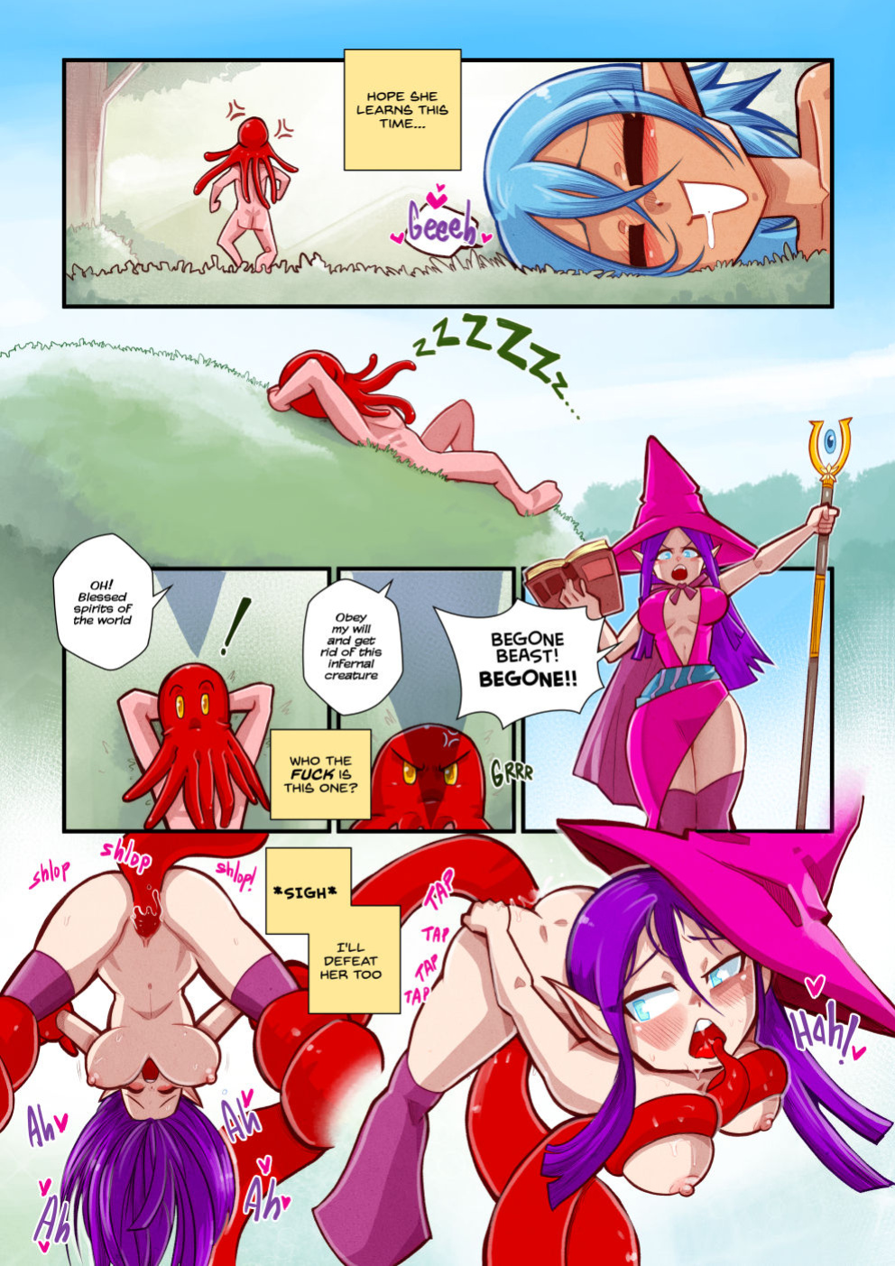 [Mr.E] Life as a Tentacle Monster in Another World