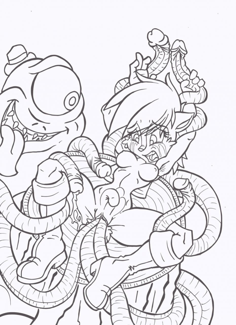 [SallyHot] Jerry The Tentacle Monster (Sonic the Hedgehog) [In Progress]