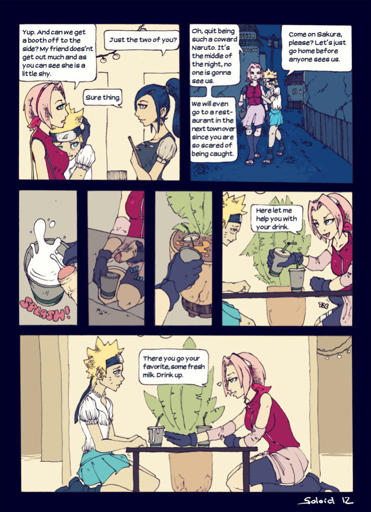 [Soloid] Naruto and Futa!Sakura Comic (Incomplete)