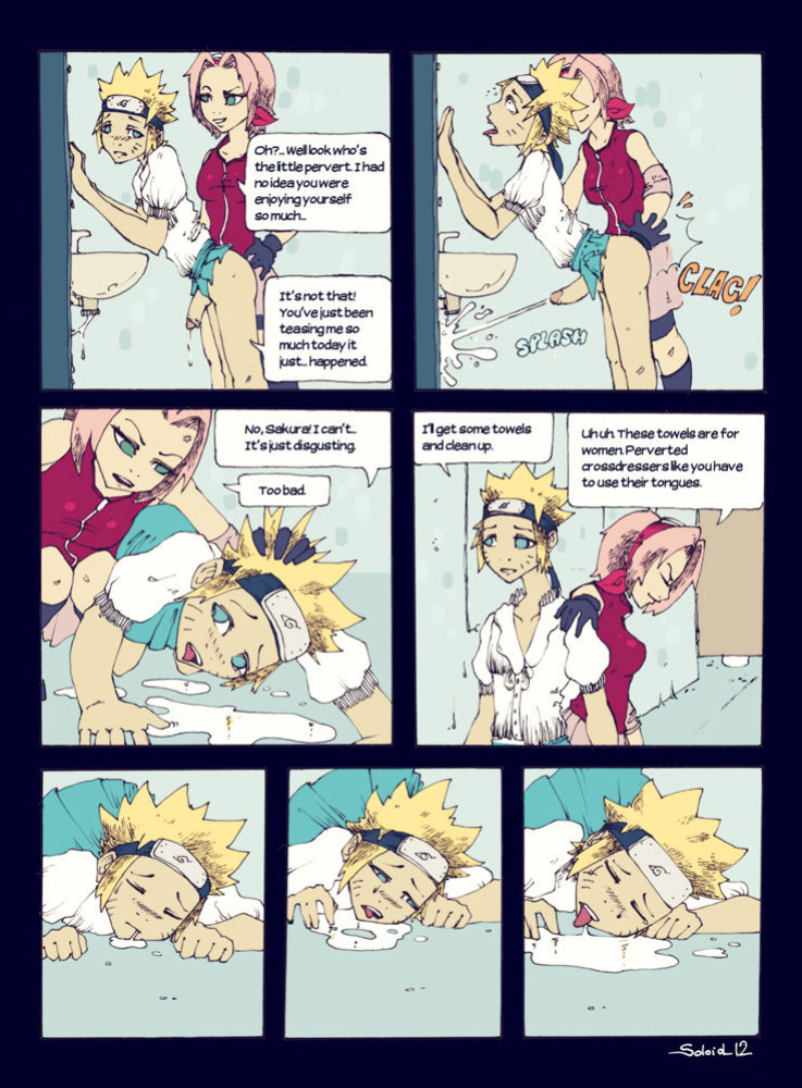 [Soloid] Naruto and Futa!Sakura Comic (Incomplete)