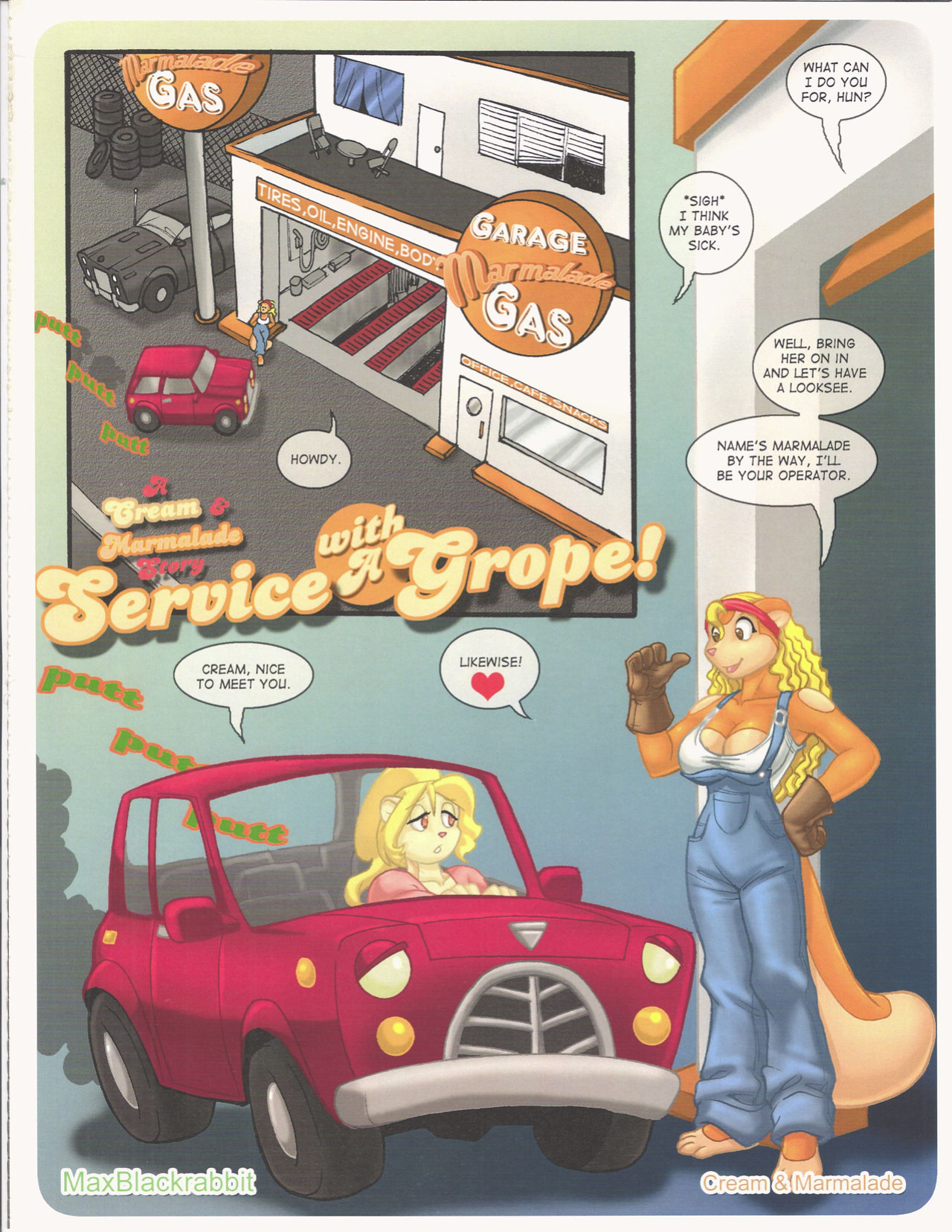 [MaxBlackrabbit] - Service With A Grope (color)