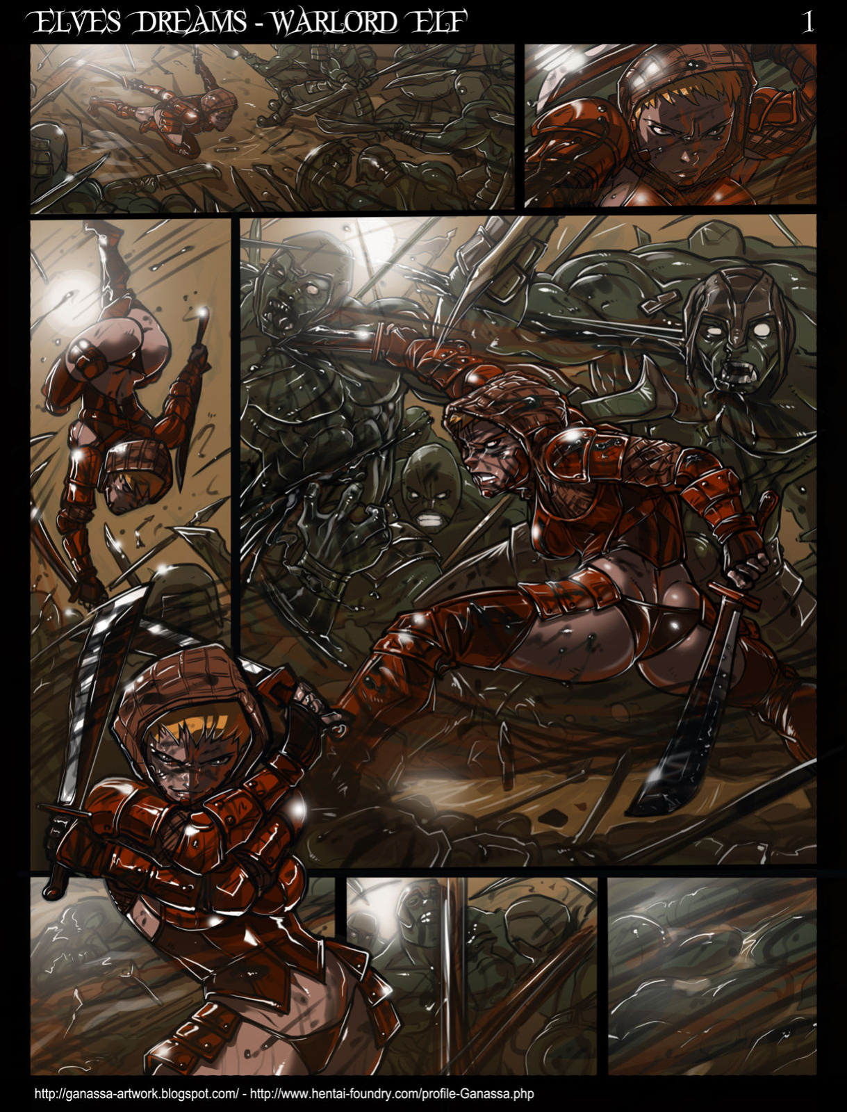 [Ganassa (Alessandro Mazzetti)] Elves Dreams - Donor Comission