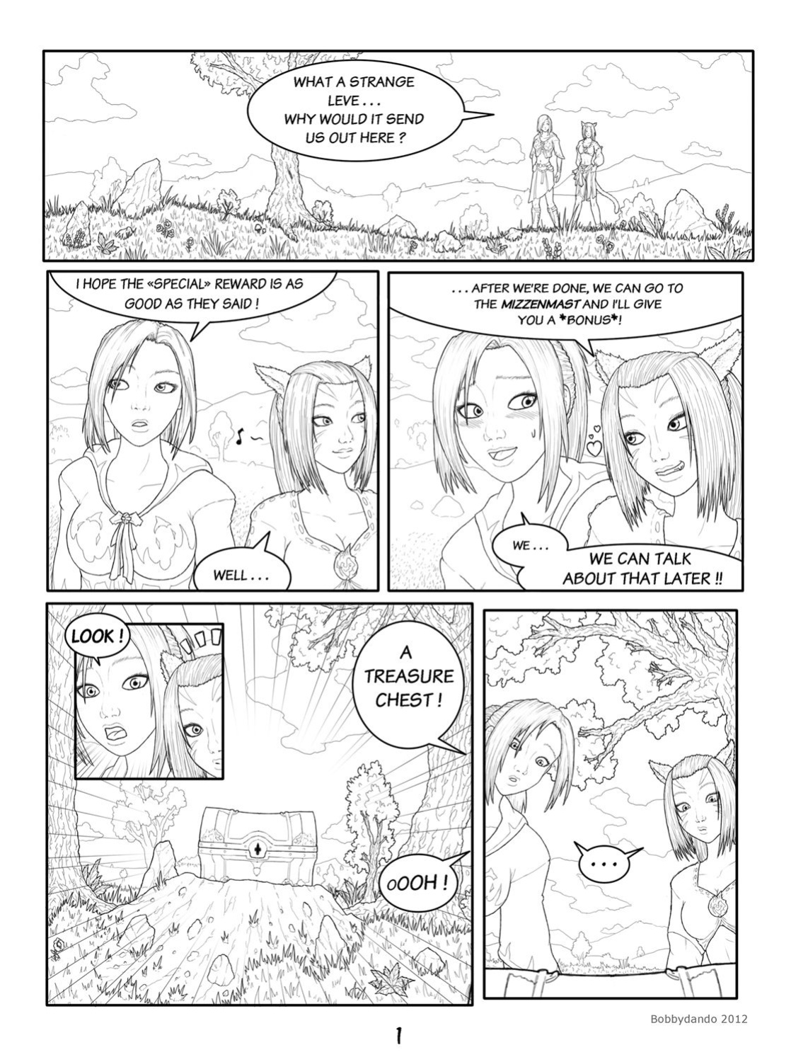 [bobbydando] The Naughty Levequest (Final Fantasy XIV)