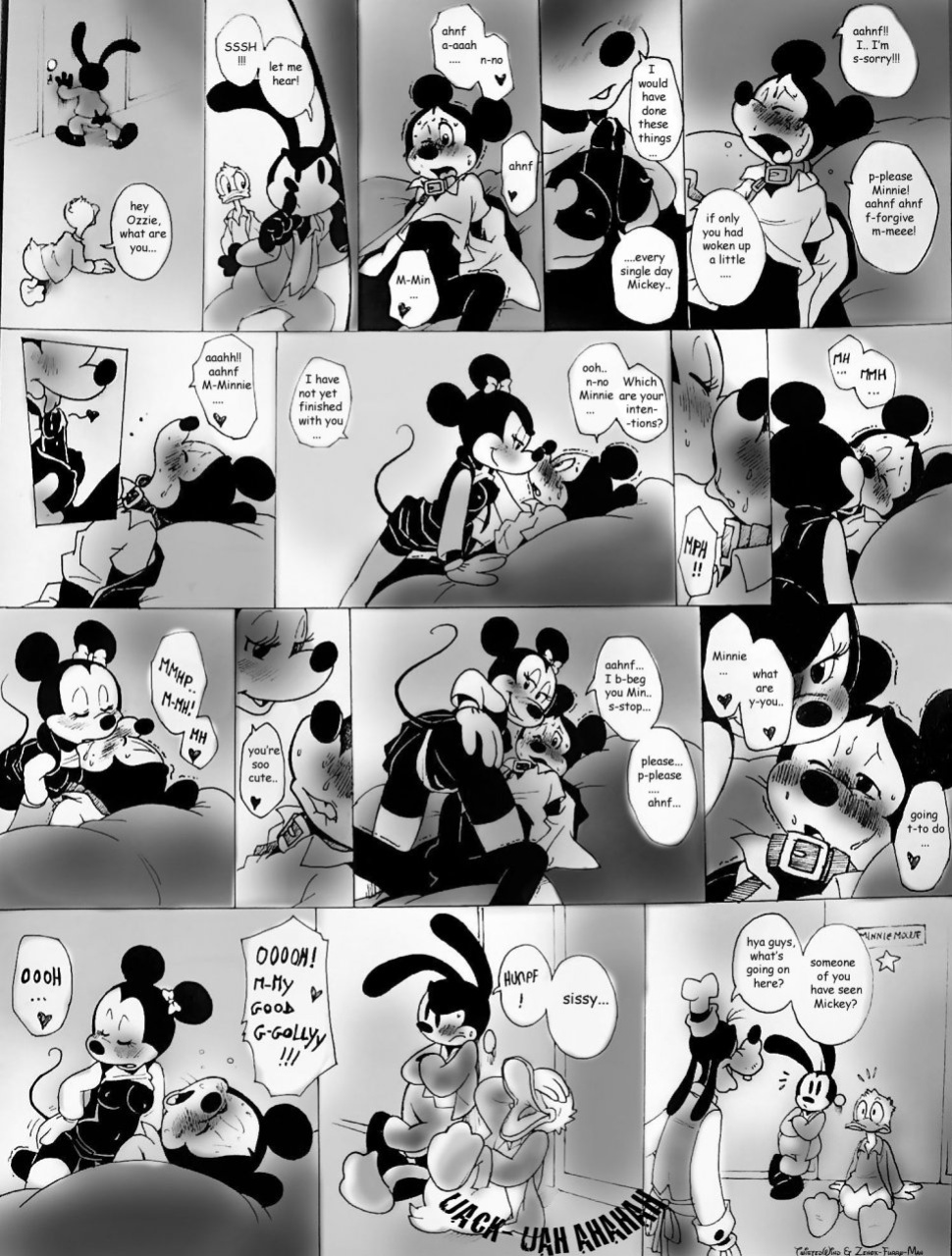 [Zenox Furry Man, Twisted Terra] House of Mouse XXX (Mickey Mouse)