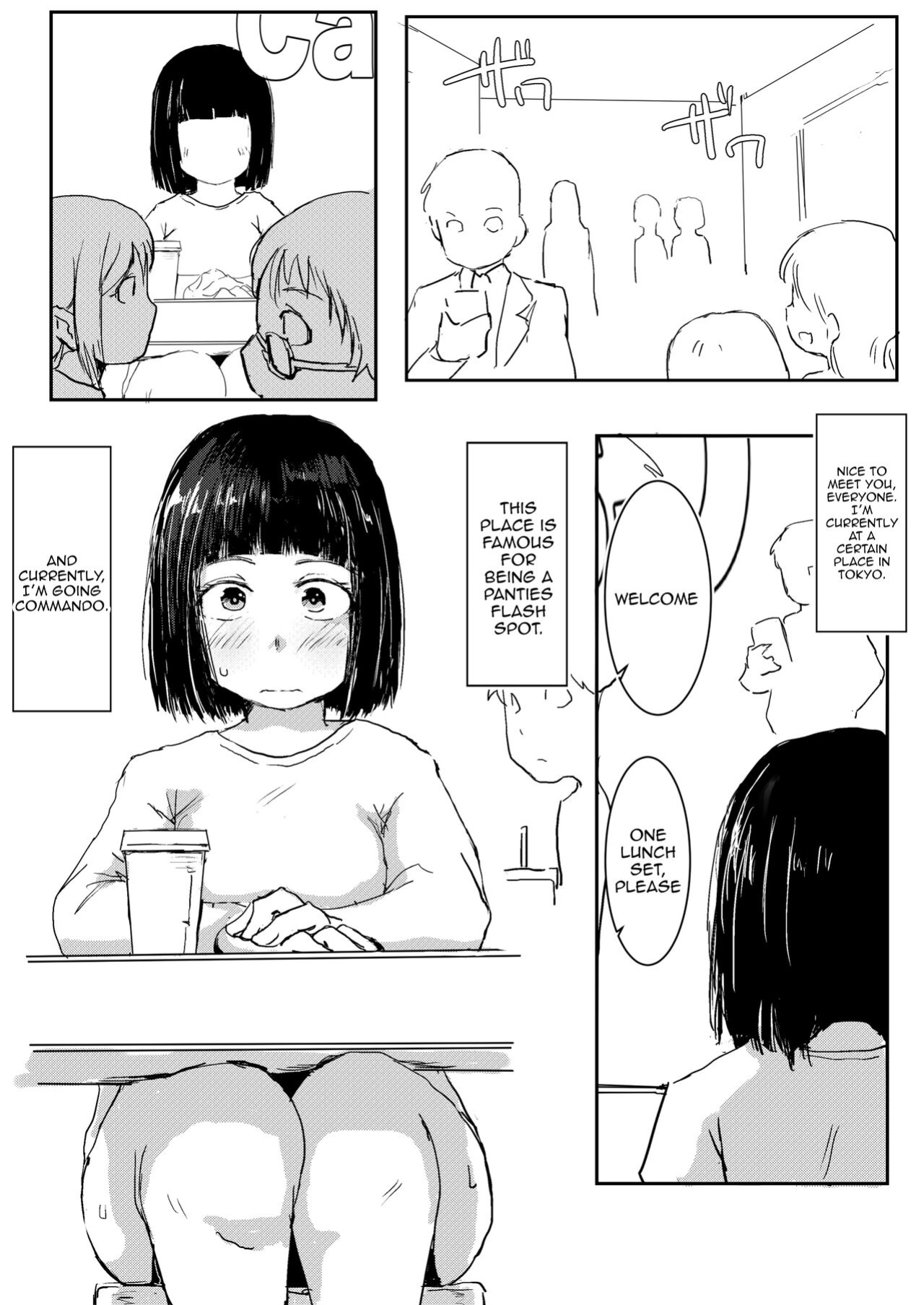 [Harusame Kanmidokoro (Harusame Kakigoor)] Dakara Roshutsu wa Yamerarenai / This Is Why I Can't Stop Exposing Myself
