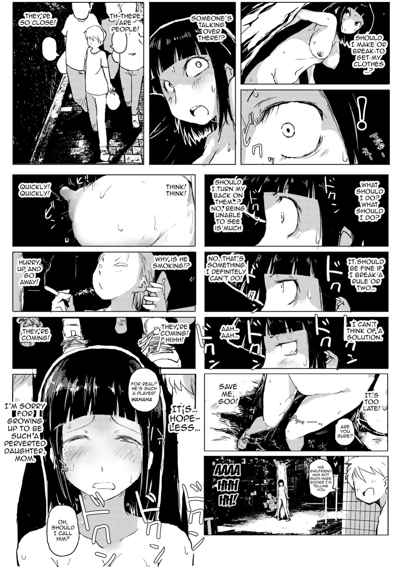 [Harusame Kanmidokoro (Harusame Kakigoor)] Dakara Roshutsu wa Yamerarenai / This Is Why I Can't Stop Exposing Myself
