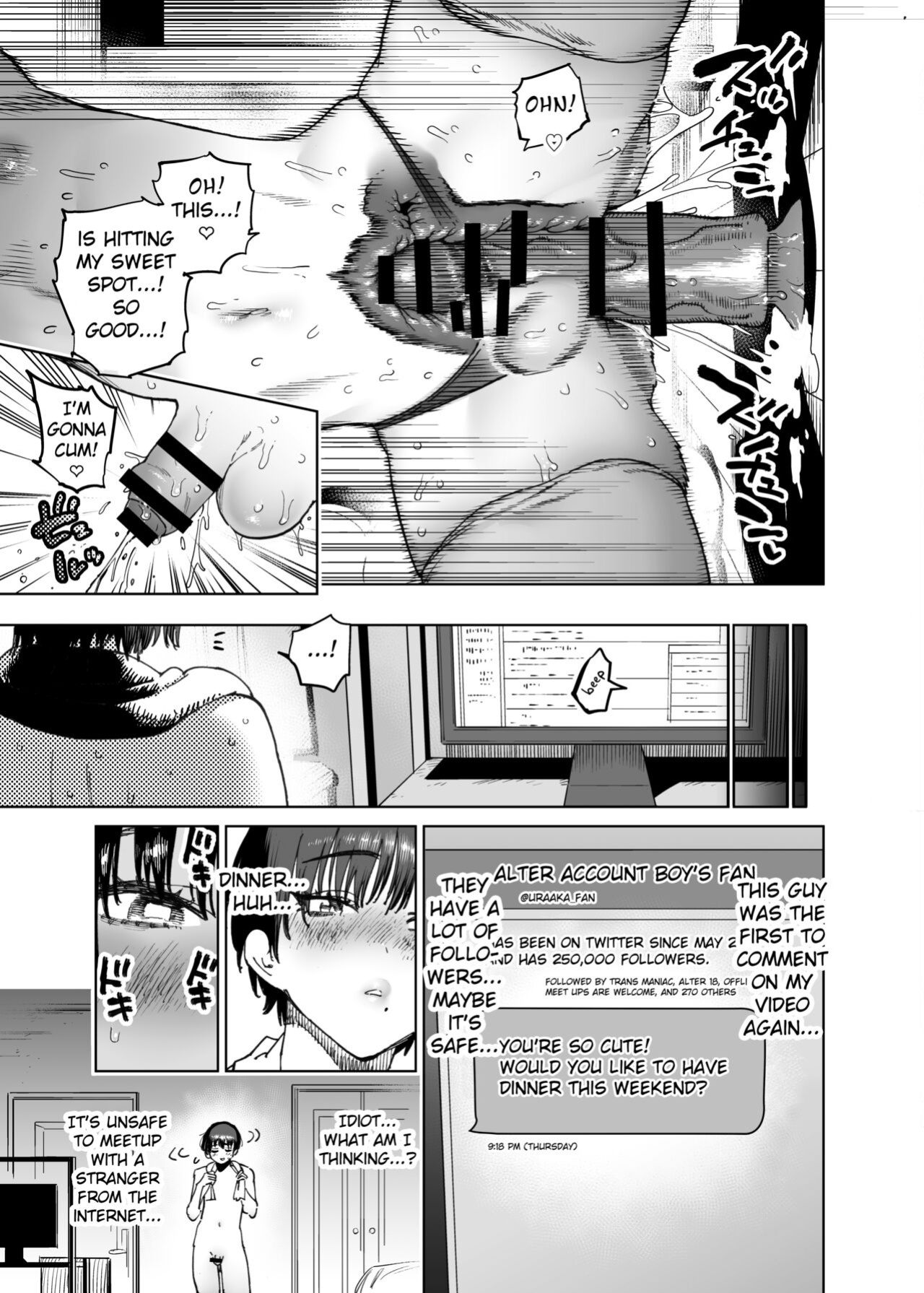 [Hakai Daiteikoku (Horieros)] Minna de Mane yo! Shishidou-kun no Shourai Sekkei | Let's all imitate! Shishido-kun's Future Plan (Shemale & Mesu Danshi Goudoushi C's HAVEN 3 Sao) [Fated Circle]