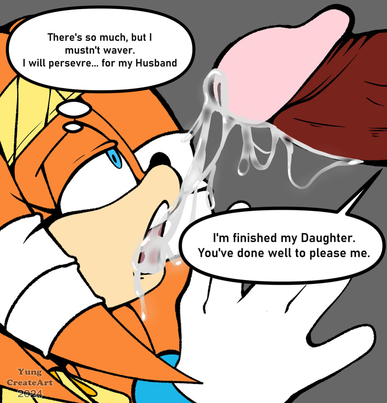 [YungCreate] Tikal's wedding preparations (Sonic the Hedgehog)