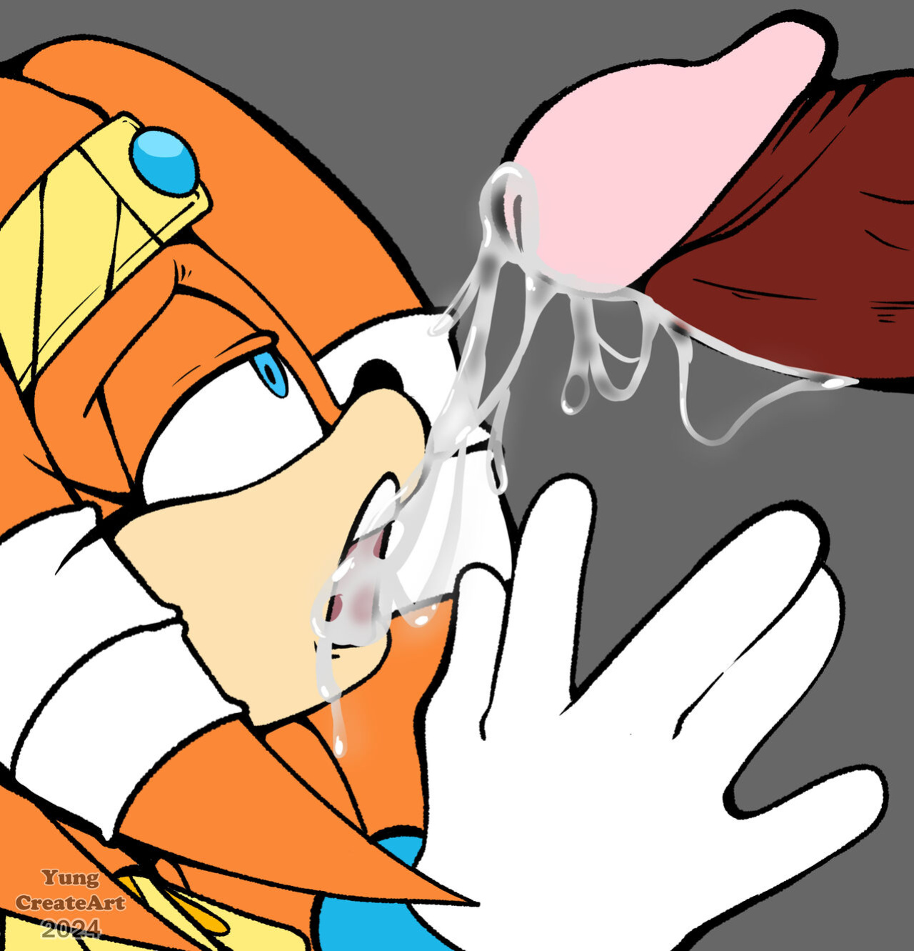 [YungCreate] Tikal's wedding preparations (Sonic the Hedgehog)