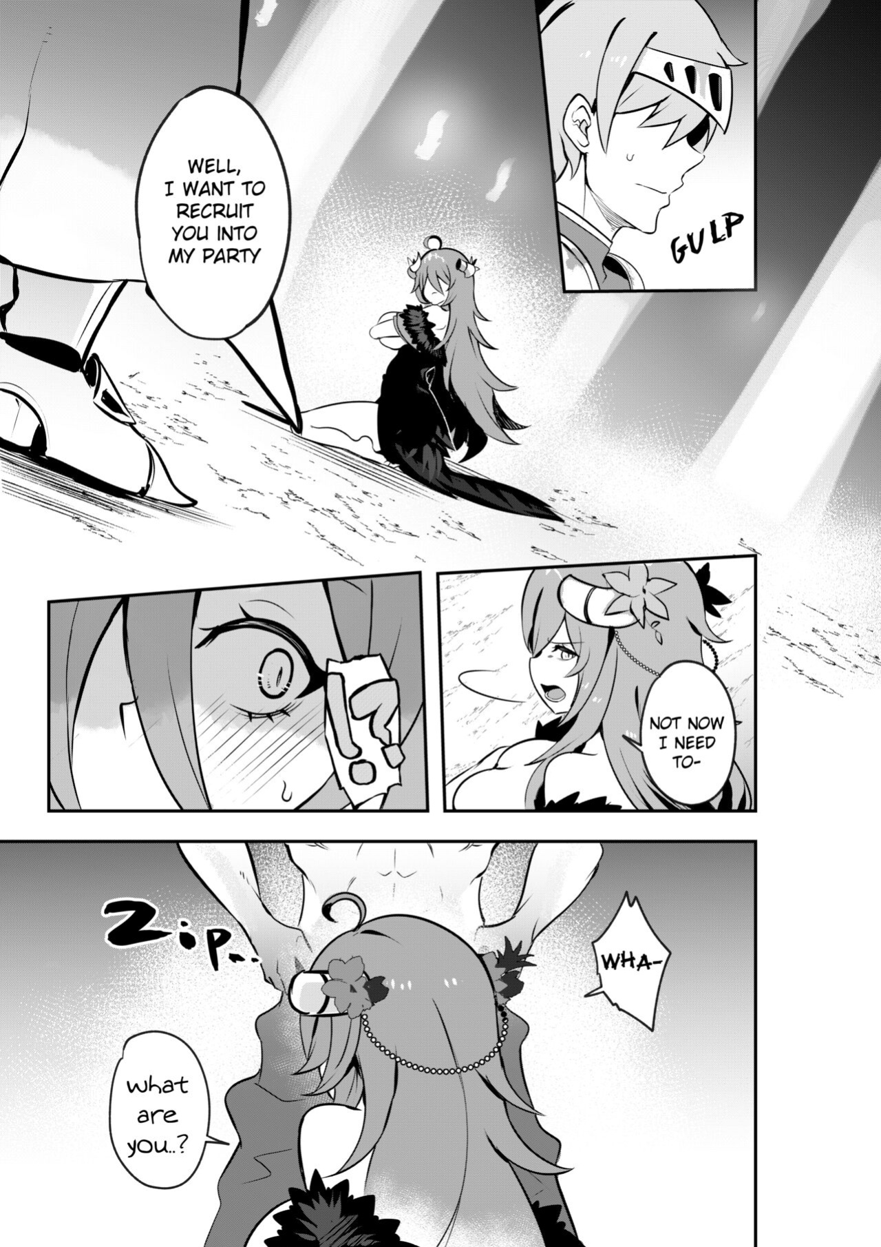 [Onigashima (Onigensou)] The Final Dungeon Boss Can't Be This Easy To Defeat?! (Oumiya Emma) [High Res]