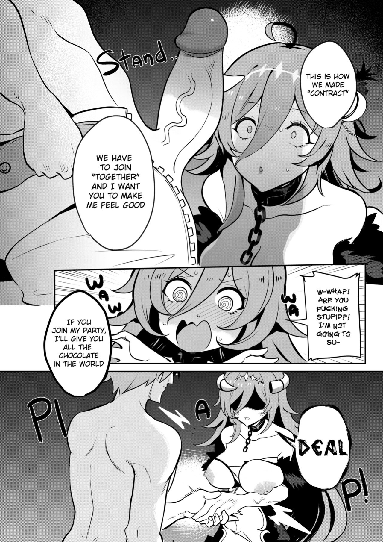[Onigashima (Onigensou)] The Final Dungeon Boss Can't Be This Easy To Defeat?! (Oumiya Emma) [High Res]