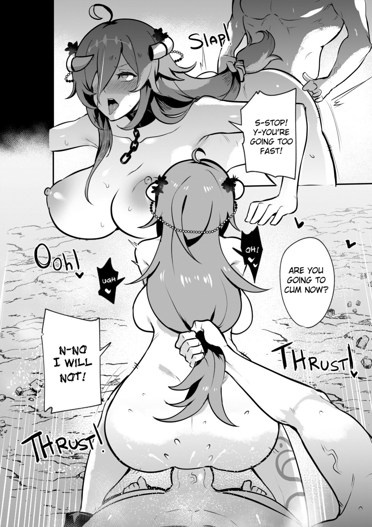 [Onigashima (Onigensou)] The Final Dungeon Boss Can't Be This Easy To Defeat?! (Oumiya Emma) [High Res]