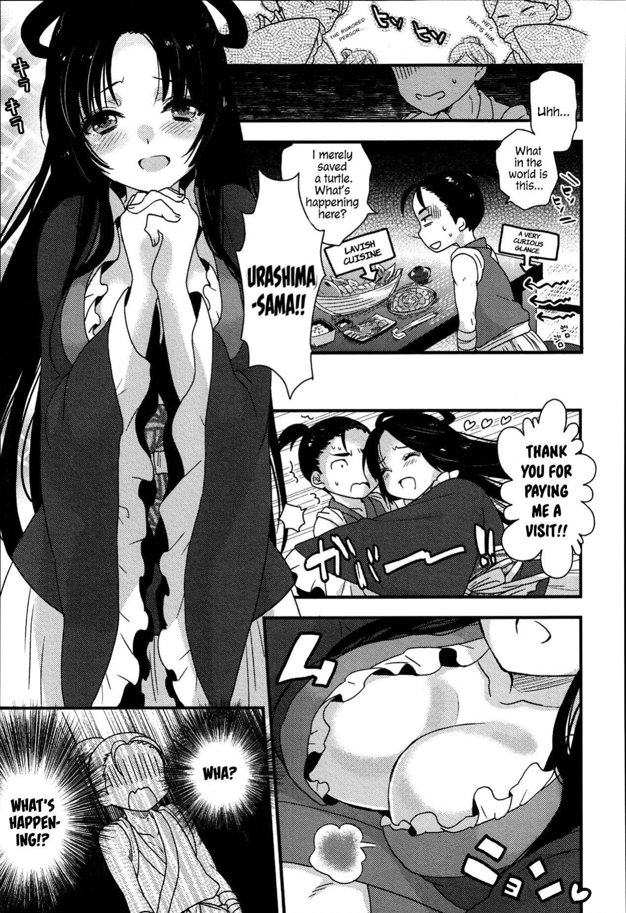 [Sadakichi] Otohime Hajimete no Shiofuki | Otohime's First Time Squirting (COMIC Anthurium 003 2013-07) [ConTL]